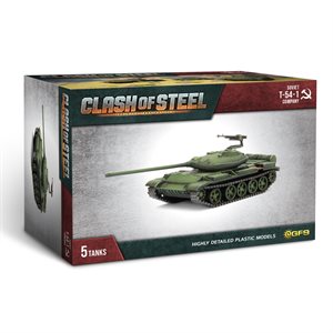 Clash Of Steel: T-44 / T-54-1 Tank Company (x5 Plastic)
