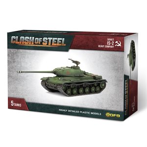 Clash Of Steel: IS-2 Heavy Tank Company (x5 Plastic)