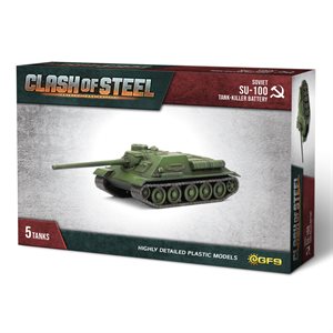 Clash Of Steel: SU-100 Tank-Killer Battery (x5 Plastic) ^ APR 20 2024
