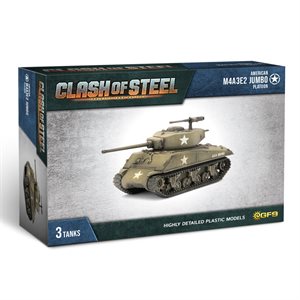 Clash Of Steel: M4A3E2 Jumbo Tank Platoon (x3 Plastic) ^ APR 20 2024
