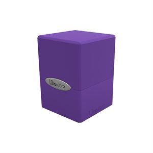 Deck Box: Royal Purple Satin Cube (100ct)