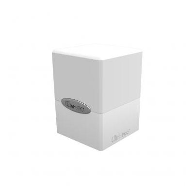 Deck Box: Classic Satin Cube: Arctic White (100ct)