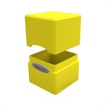 Deck Box: Classic Satin Cube: Lemon Yellow (100ct)