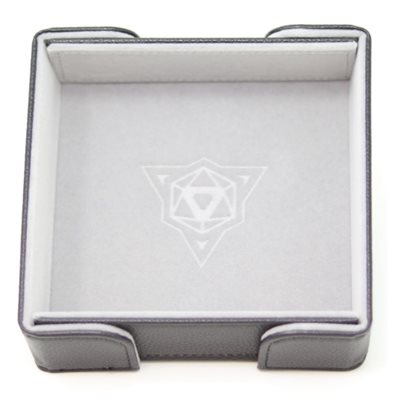 Magnetic Square Tray: Gray Velvet (No Amazon Sales)