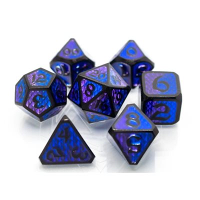 7 Pc RPG Set: Drakona Embers Inra (No Amazon Sales)