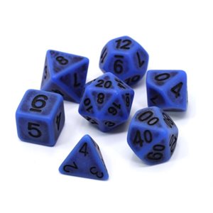 7 Pc RPG Set: Cobalt Ancient (No Amazon Sales)