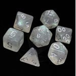 7 Pc RPG Set: Glacial Moonstone with Silver (No Amazon Sales)