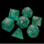 7 Pc RPG Set: Hakuro with Gold (No Amazon Sales)