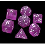 7 Pc RPG Set: Sakura with White (No Amazon Sales)