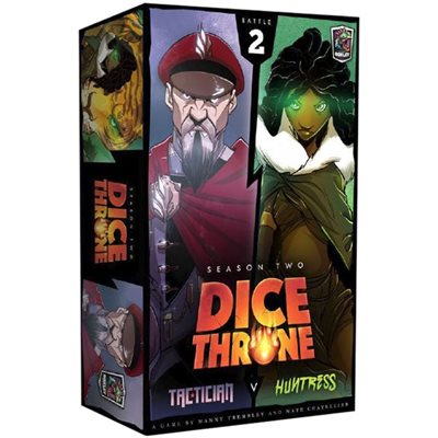 Dice Throne Season Two - Tactician vs Huntress (No Amazon Sales)