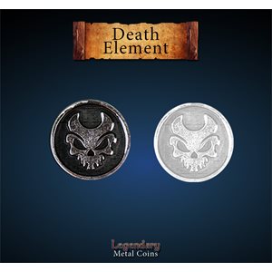 Legendary Metal Coins: Season 5: Death Element Set (12pc)