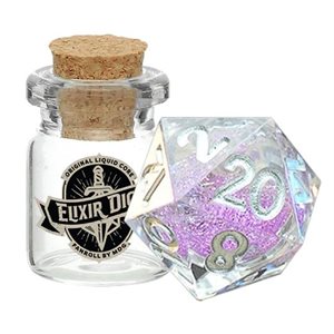 Dice: Elixir Liquid Core D20: Sorcerous Swirl (1ct) ^ Q2 2024