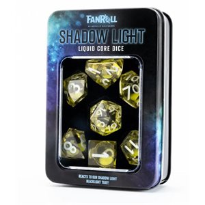 Dice: Elixir Liquid Core 7pc Set: Shadow Light UV Reactive ^ Q3 2024