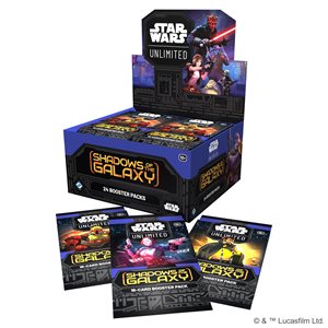 Star Wars: Unlimited: Shadows Of The Galaxy Booster Display ^ JULY 12 2024