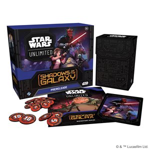 Star Wars: Unlimited: Shadows Of The Galaxy Prerelease Box ^ JULY 12 2024