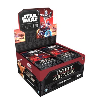 Star Wars: Unlimited: Twilight of the Republic Booster Display