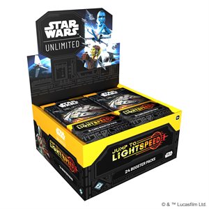 Star Wars: Unlimited: Jump to Lightspeed Booster Display (EMBARGOED)