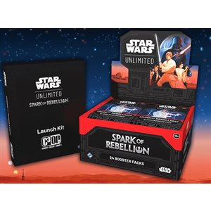 Star Wars: Unlimited: Spark of Rebellion Launch Kit ^ MARCH 8 2024