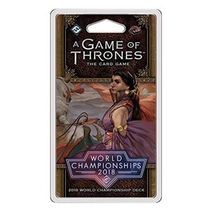 A Game of Thrones LCG 2018: World Championship Deck