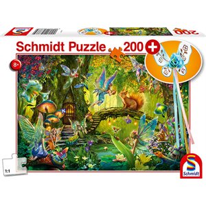 Puzzle: 200 Fairies in the Forest