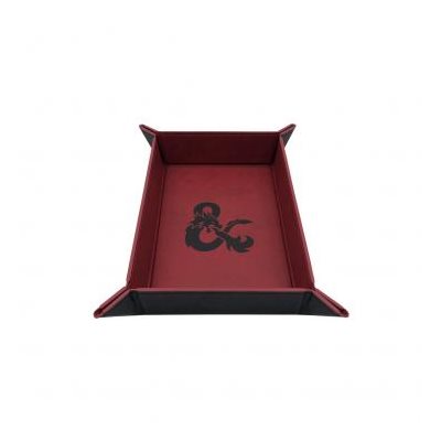 Dice Tray: Folding Dice Tray: Dungeons & Dragons: Black & Red