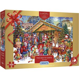 Puzzle: Christmas Limited Edition Puzzle: This Way to Santa