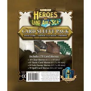 Heroes of Land, Air & Sea: Sleeve Pack (No Amazon Sales) ^ SEPT 2024