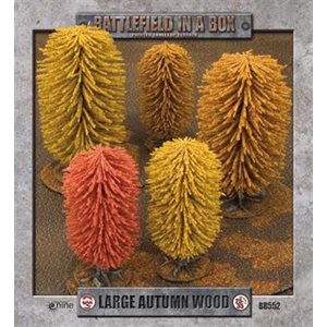 Battlefield in a Box: Essentials: Large Autumn Wood (x1)Full Painted Terrain ^ FEB 2024