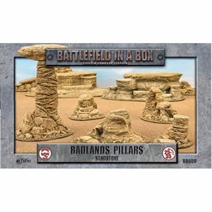 Battlefield in a Box: Badlands: Pillars: Sandstone (x5)