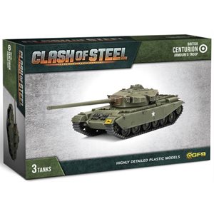 Clash Of Steel: Centurion Armoured Troop (x3 Plastic) ^ JUN 29 2024