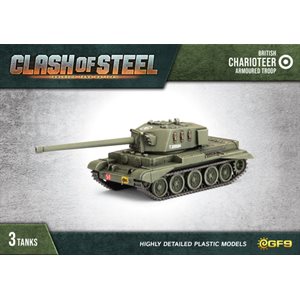 Clash of Steel: Charioteer Medium Tank Troop (x3 Plastic)