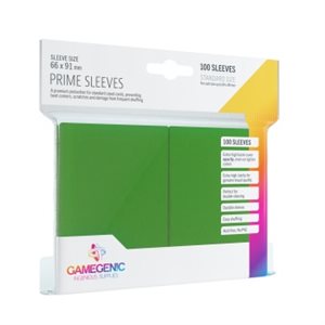 Sleeves: Gamegenic Prime Sleeves: Green (100)
