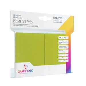 Sleeves: Gamegenic Prime Sleeves: Lime (100)