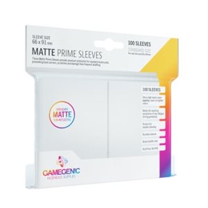 Sleeves: Gamegenic Matte Prime Sleeves: White (100)