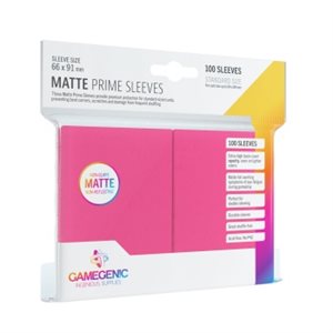Sleeves: Gamegenic Matte Prime Sleeves: Pink (100)