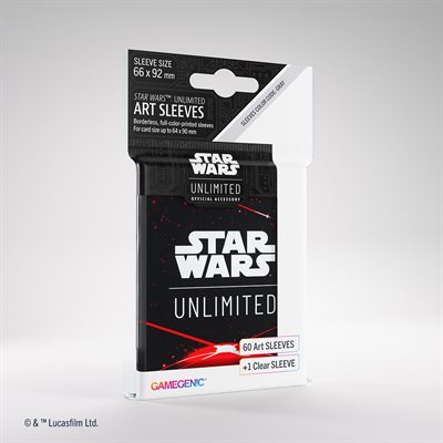 Star Wars: Unlimited Art Sleeves: Space Red ^ MARCH 8 2024