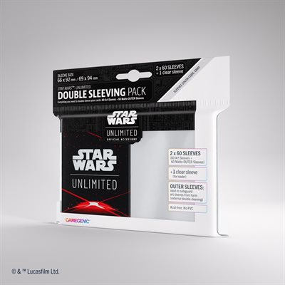 Star Wars: Unlimited Art Sleeves Double Sleeving Pack: Space Red ^ MARCH 8 2024