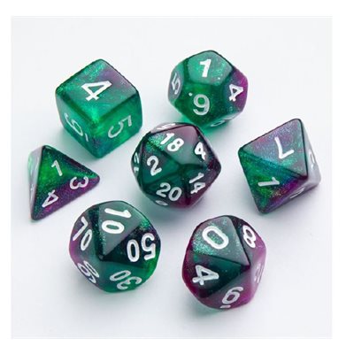 Galaxy Series: Aurora: RPG Dice Set (7pcs)