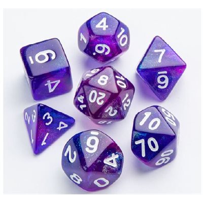 Galaxy Series: Nebula: RPG Dice Set (7pcs)