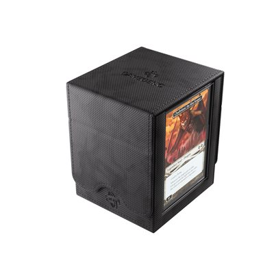 Deck Box: Squire Plus XL Black (100ct) ^ JUNE 28 2024