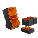 Deck Box: Stronghold Convertible XL Exclusive Line Black / Orange (200ct)