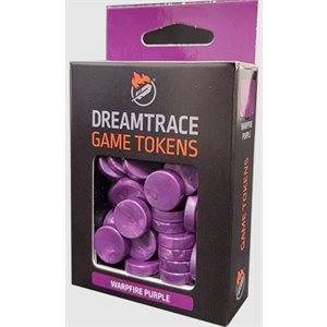 DreamTrace Gaming Tokens: Warpfire Purple