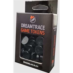 DreamTrace Gaming Tokens: Dragonglass Black