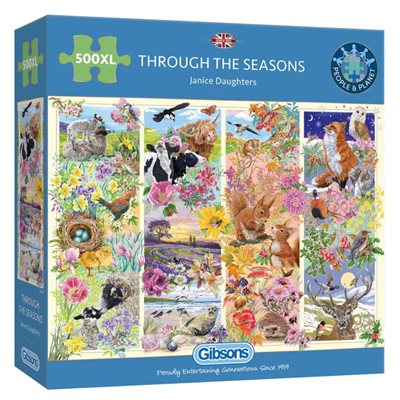 Puzzle: 500XL Through the Seasons ^ Q2 2024