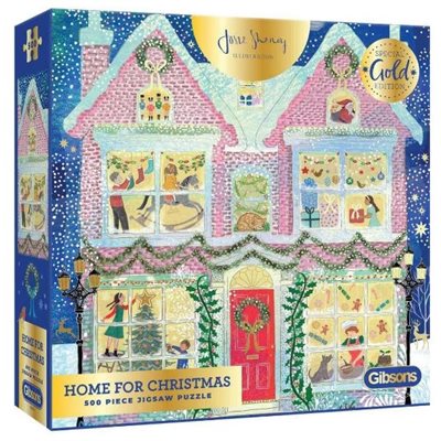 Puzzle: Home for Christmas Jigsaw Puzzle (500pc)