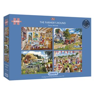 Puzzle: 500 The Farmer's Round (4 Puzzles)