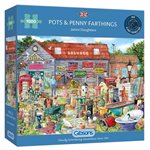 Puzzle: 1000 Pots & Penny Farthings