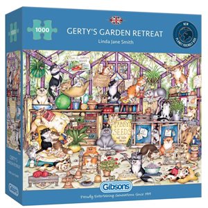 Puzzle: 1000 Gerty's Garden Retreat