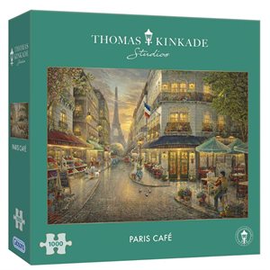 Puzzle: 1000 Special Edition: Thomas Kinkade: Paris Café ^ Q2 2024