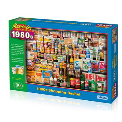 Puzzle: 1000 1980s Shopping Basket